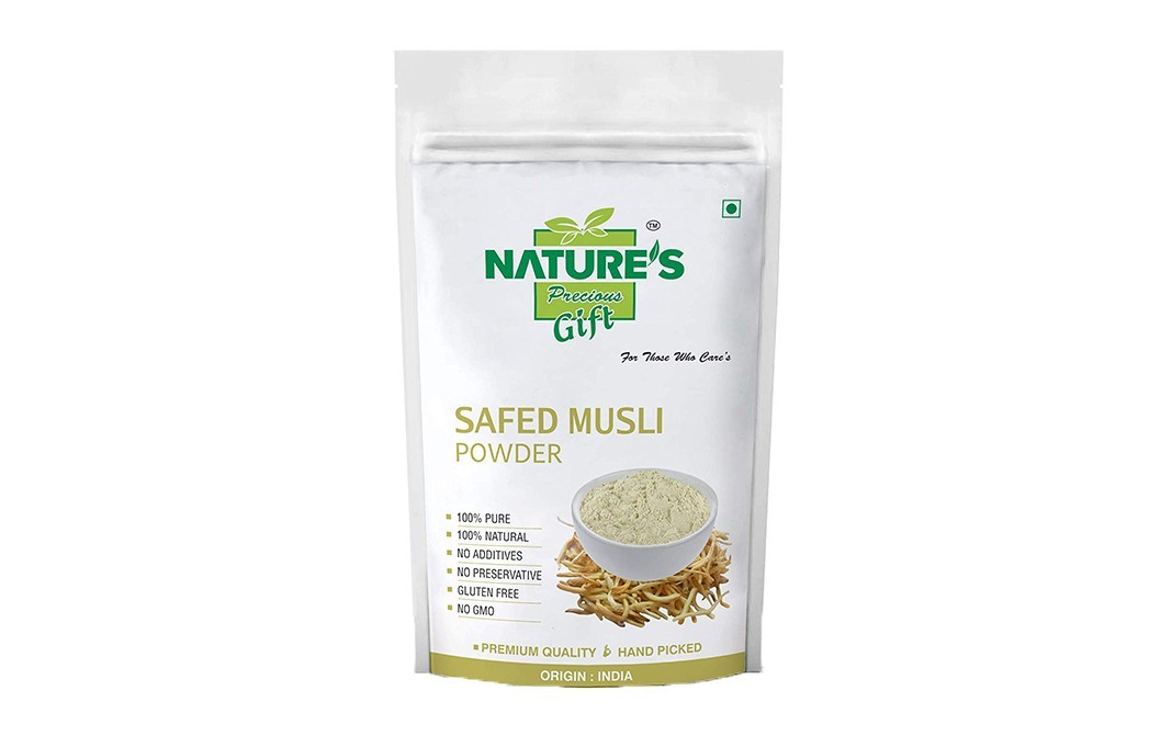 Nature's Gift Safed Musli Powder    Pack  250 grams
